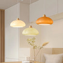 Axyaa Nordic Pumpkin Glass Pendant Light for Home Decor Lighting