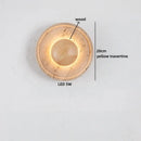 Axyaa LED Wall Lamp Yellow Travertine Modern Nordic Bathroom Lights