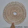 Axyaa Rattan Wall Hanging Scandinavian Wall Decor