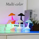 Axyaa Mushroom RGB LED Table Lamp Dimming Night Light