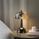 Axyaa Marble Mushroom Table Lamp for Bedroom, Living Room, Study - High-End Decor & Lighting