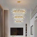 Axyaa LED Chandelier Staircase Pendant Light for Living & Dining Room Lighting