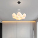 Axyaa Nordic Moon Bubble Planet LED Chandelier for Princess Room