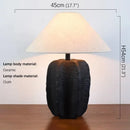 Axyaa Ceramic Table Lamp for Home and Hotel Living, Bedroom, Study, and Desk Lighting