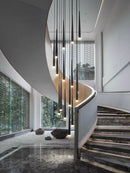 Nordic Style Axyaa Pendant Chandelier for Living Room, Restaurant & Staircase