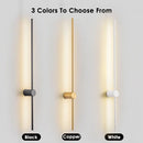 Axyaa 360° Rotatable LED Wall Sconce, Touch Dimmable & Adjustable Brightness