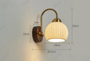 Axyaa Retro LED Ceramic Wall Lamp for Bedroom, Living Room, Dining Room