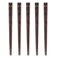 Axyaa Black Cherry Blossom Wooden Chopsticks Set