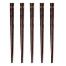 Axyaa Black Cherry Blossom Wooden Chopsticks Set