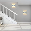 Axyaa Modern LED Wall Sconce - Aluminium Indoor Up and Down Wall Lights