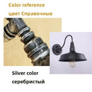 Axyaa Vintage Retro Loft Wall Sconce Light for Bedroom Restaurant Pub Cafe Porch