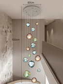Axyaa LED Ceiling and Suspension Lamps for Modern Living Room and Stairs