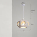 Axyaa Wabi Sabi Resin Pendant Lamp Chandelier for Home Decor