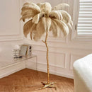 Axyaa Nordic Feather LED Floor Lamp for Internet Celebrities and Home Decor