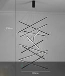 Axyaa Modern LED Pendant Chandeliers for Living Room and Dining Room Lighting