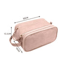 Axyaa Toiletries Makeup Bag Men Women Travel Wash Pouch Waterproof Hanging Storage