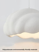 Axyaa Cream Wabi Sabi LED Pendant Chandelier: Elegant French Dining Room Fixture