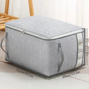 Axyaa Duvet Blanket Storage Bag: Big Capacity Clothing Organizer for Home Wardrobe