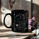Axyaa Multidisciplinary Ceramic Mug for Physics Chemistry Mathematics Teacher Gift