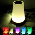 Axyaa Rechargeable RGB Night Light with Remote Control Touch Dimming