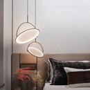 Axyaa Minimalist LED Pendant Light Chandelier for Dining Room Kitchen Bar