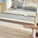 Axyaa 100% Cotton Mattress Protector Cover - Single Piece, Non-slip, Dustproof