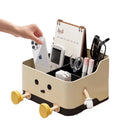 Axyaa Desktop Storage Organizer Box with Multigrids for Living Room & Bedroom