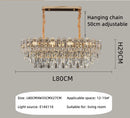 Axyaa Crystal Chandeliers: Modern Luxury LED Home Lighting