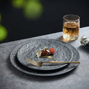 Axyaa Ceramic Steak Dinner Plate - Senior Sense Western Food Plate