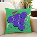 Axyaa Fruit Child Pillowcase Ornamental Decorative Pillow Cover 45x45 Bed Cushion