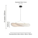 Axyaa Silk Fabric LED Pendant Chandelier: Modern Handmade Lighting Fixture for Home Decor