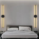 Modern Gold LED Wall Light for Home Decor by Axyaa - Sleek Design for Living Room & Bedroom