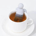 Silicone Poop Tea Infuser by Axyaa: Creative Herbal Strainer for Tea or Coffee