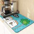Starry Sky Absorbent Drying Mat - Axyaa Kitchen & Dining Table Mats