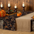 Axyaa Branches Leaves Table Runner for Home Dining and Wedding Party Decor