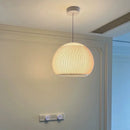Axyaa Modern Spanish Designer Knit Fabric Cocoon Pendant Lamp