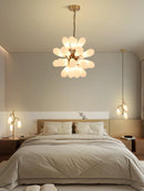 Axyaa Glass Teardrop Chandelier Modern Artistic Designer Pendant Light