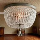 Axyaa Crystal Chandelier: European Retro Luxury Lighting for Bedroom, Living Room, Restaurant
