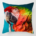 Colorful Parrots Decorative Cushion Cover by Axyaa - 45x45cm