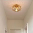 Axyaa Minimalist Iron Art Ceiling Light for Living Room, Bedroom, Kitchen.