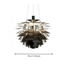 Axyaa Nordic Chiba Chandelier LED Pendant Light, Postmodern Aluminum Design