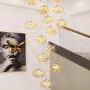 Axyaa Nordic Chandeliers Dining Room Pendant Lights Ceiling Hanging Lamps