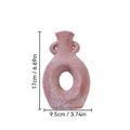 Axyaa Ceramic Crude Pottery Vase - Handcrafted Home Decor and Floral Arrangement Handicraft