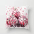Axyaa Strawberry Plant Flower Cushion Cover for Room Decoration