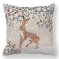 Axyaa Easter Bunny Egg Floral Print Pillowcase