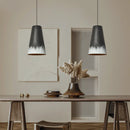 Axyaa Wabi Sabi Iron Crafts Cup Pendant Lamps - LED Chandelier