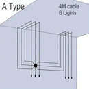 Axyaa LED Chandelier Modern Minimalist Line Indoor Lighting Fixture