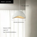 Axyaa Wabi Sabi Pendant Lamp Chandelier, E27 LED Ceiling Light for Home Decor