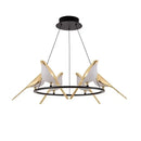 Axyaa Nordic Bird Pendant Chandelier for Living Room Bedroom