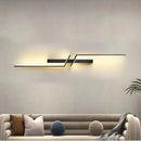 Axyaa LED Strip Wall Lamp with Remote Dimming for Home Indoor Lighting